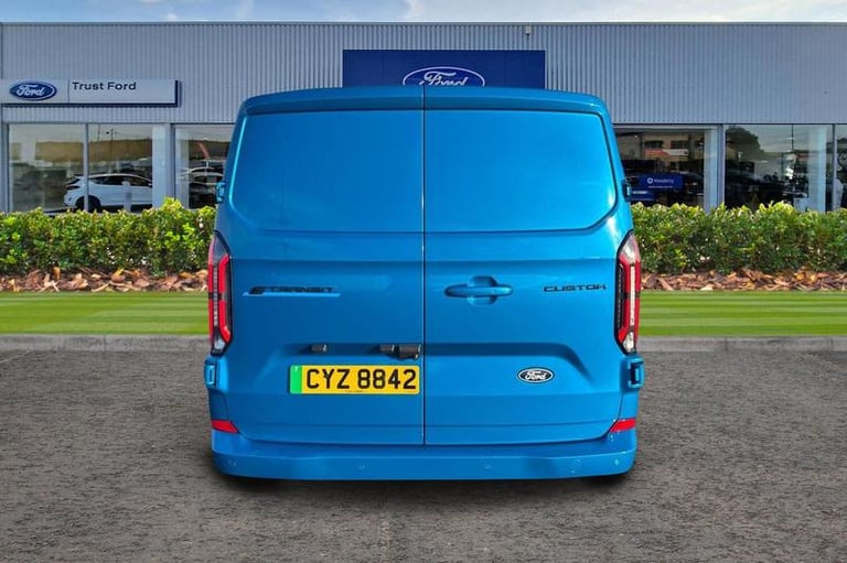 2024 Ford E-Transit 320 Limited AUTO L1 SWB RWD 100kW 65kWh Low Roof, DEMO, 17inch CARBONISED A P...