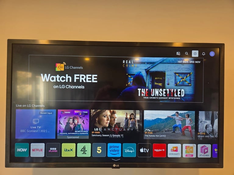 image for LG 32 Inch Smart TV Model 32LQ63006LA