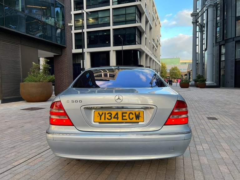 2001 Y Reg Mercedes Benz S Class S500 V8 306 Bhp Low Mileage Ulez Complaint Rare Colour W220