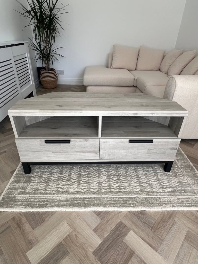 Next Bronx Corner TV Unit Grey