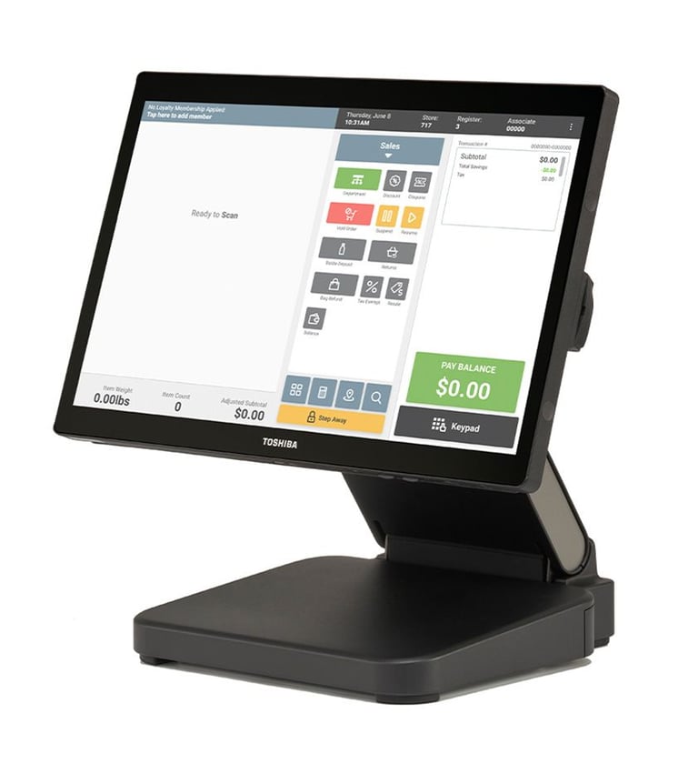 Toshiba TCx 810 E65 15.6 Inch POS System for bussiness