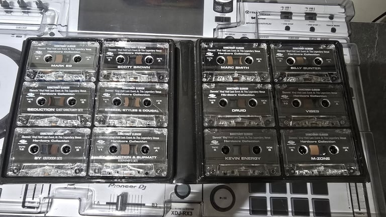 Slammin' Vinyl - Sanctuary Closed 2004 - Hardcore 12x Tape Pack