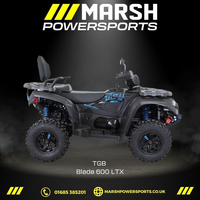 image for TGB Blade 600 LTX Road Legal Quad Bike - TGB Main Dealer - 5 Year Warranty 