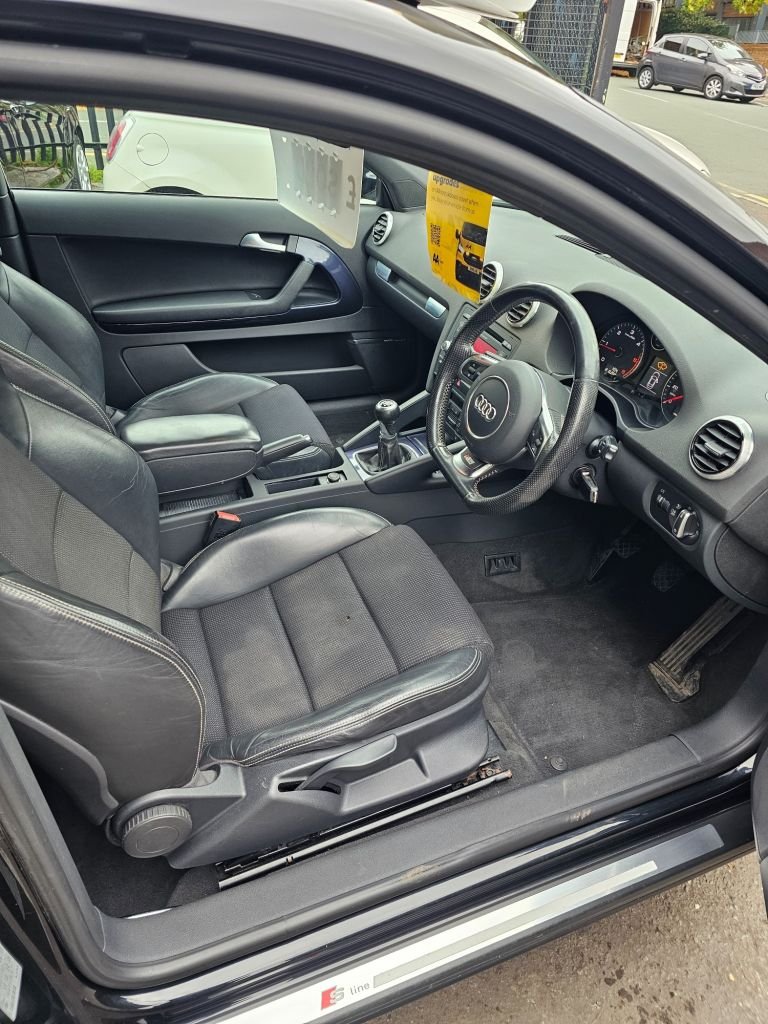 2012 Audi A3 2.0 TDI Black Edition Hatchback 3dr Diesel Manual Euro 5 (s/s) (170 ps) Hatchback Di...