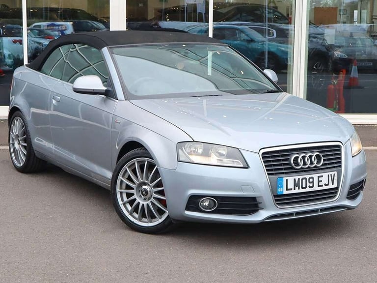 2009 Audi A3 2.0 TDI S Line 2dr S Tronic CONVERTIBLE Diesel Automatic
