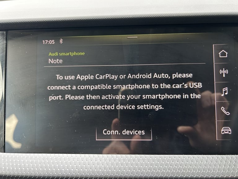 2019 Audi A1 1.0 SPORTBACK TFSI SPORT 5DR Manual Hatchback Petrol Manual