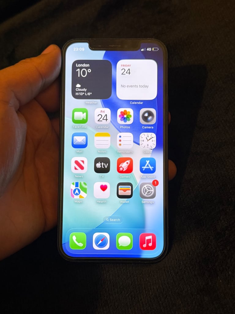 iPhone 12 64gb black unlocked boxed 