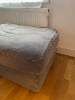 Ikea gronlid footstool/ottoman with storage