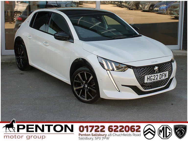 2022 Peugeot 208 1.2 PureTech GT Premium EAT Euro 6 (s/s) 5dr HATCHBACK Petrol Automatic