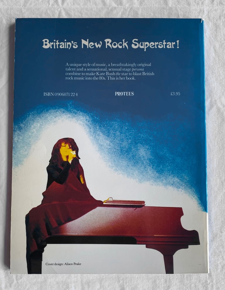 KATE BUSH - AN ILLUSTRATED BIOGRAPHY - PAUL KERTON 1980
