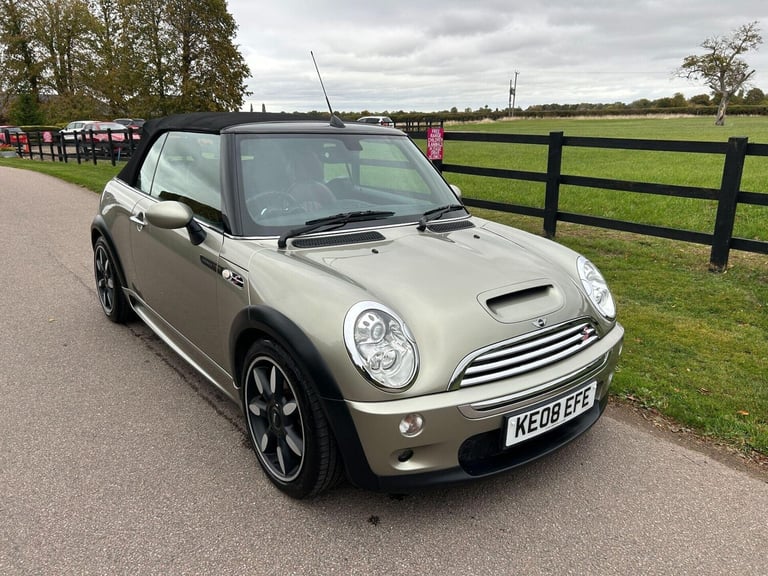 2008 MINI Convertible 1.6 Cooper S Sidewalk Euro 4 2dr Convertible Petrol Manual
