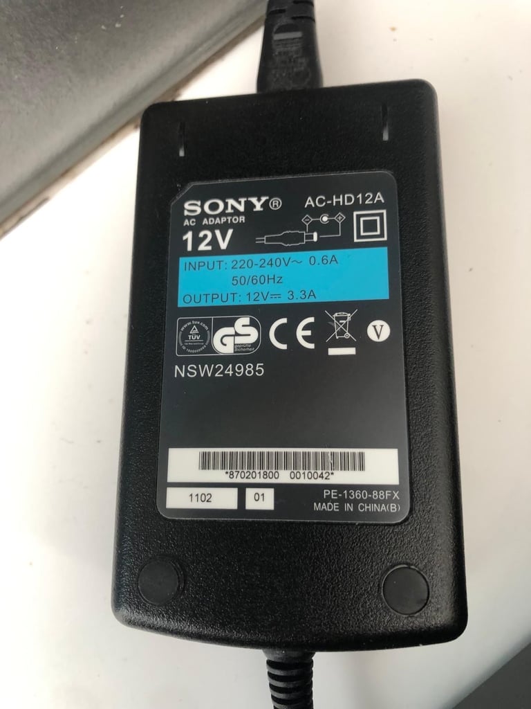 ✅Sony SVR HDT 1000 ITB HDD Recorder With Power Pack And Cables✅