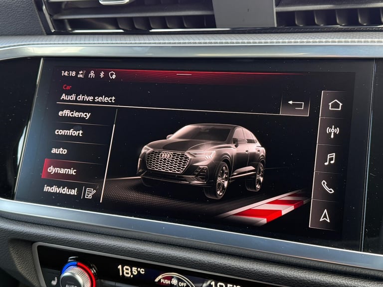 2023 Audi Q3 1.5 TFSI CoD 35 S line Sportback 5dr Petrol S Tronic Euro 6 (s/s) (150 ps) ESTATE Pe...