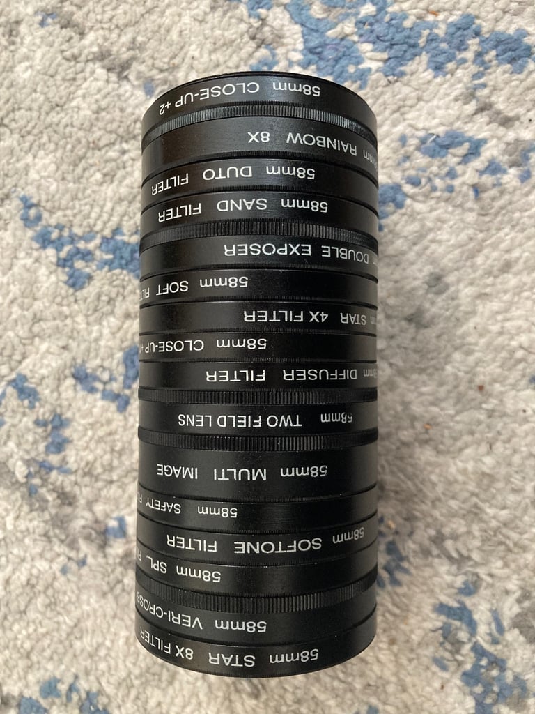 image for Camera 58 mm lens and light meter 