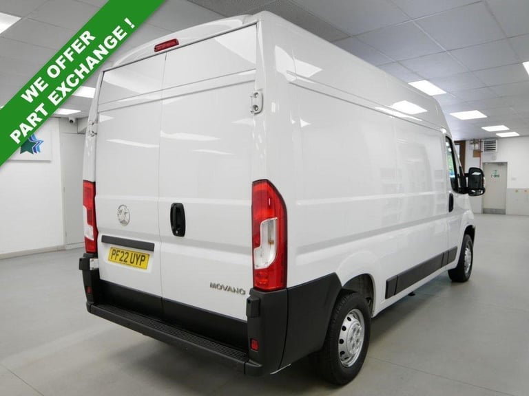 2022 VAUXHALL MOVANO 3500 2.2 TD 140 BHP L2 MEDIUM DYNAMIC ( SAT NAV )