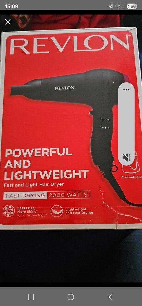 image for Revlon Powerful and Lightweight Hair Dryer