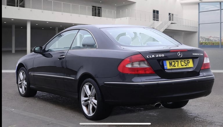 2007 Mercedes-Benz CLK 1.8 CLK200 Kompressor Avantgarde Coupe 2dr Petrol Automatic (207 g/km, 163...