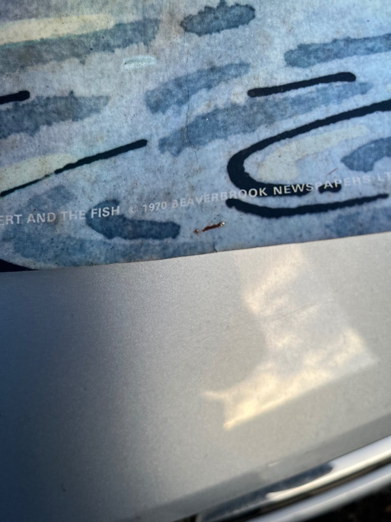 Vintage 1970’s Rupert a4 poster