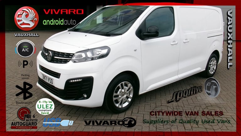 2021 Vauxhall Vivaro 2700 1.5d 120PS Sportive H1 Van NO VAT PANEL VAN Diesel Manual
