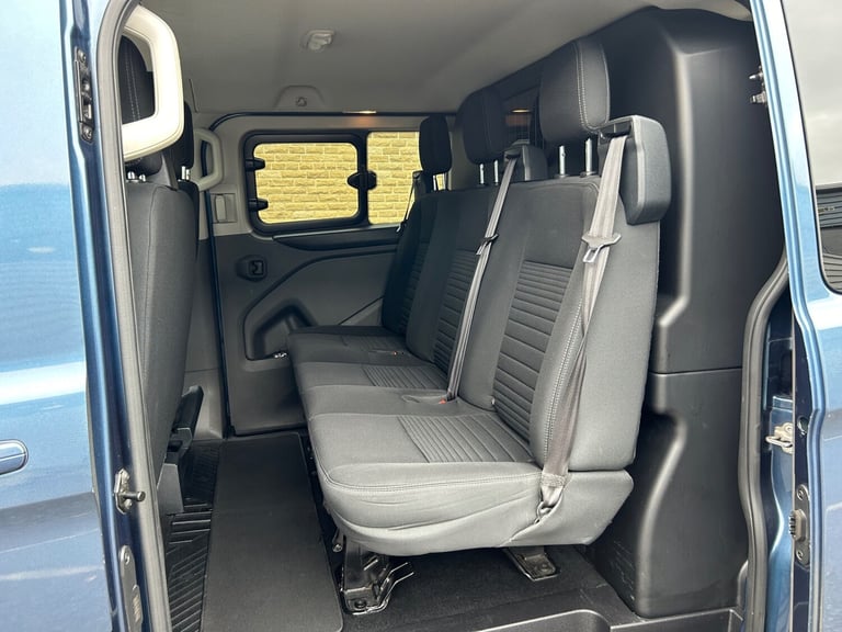 2019 Ford Transit Custom 2.0 TDCI 130ps DOUBLE/ CREW CAB Limited Van NO VAT PANEL VAN Diesel Manual