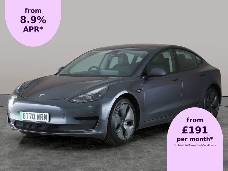 2020 Tesla Model 3 Standard Range Plus Saloon 4dr Electric Auto RWD (241 bhp) - AUTO PARK - LE Sa...