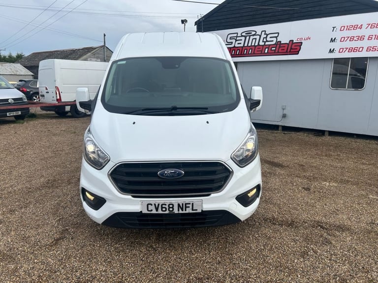 2018 68 FORD TRANSIT CUSTOM 2.0 300 ECOBLUE LIMITED PANEL VAN 5DR DIESEL AUTO L1