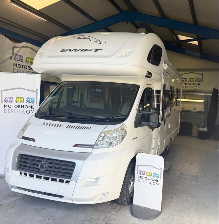 image for Swift Sundance 584 PR 4 Berth 4 Travelling Belts With U Shape Lounge