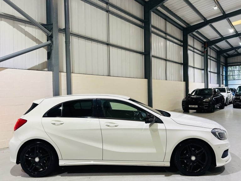 2015 65 MERCEDES-BENZ A-CLASS A200 CDI AMG NIGHT EDITION HATCH DIESEL WHITE 2015