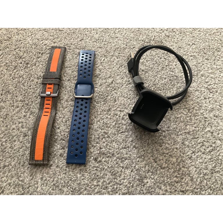 Fitbit versa/versa 2/versa light watch straps and charger