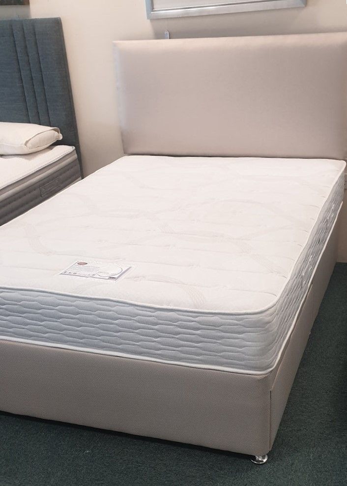 image for ** Divan Bed Set – 30% Discount | Plush Velvet | Fast UK Delivery 🏠 **