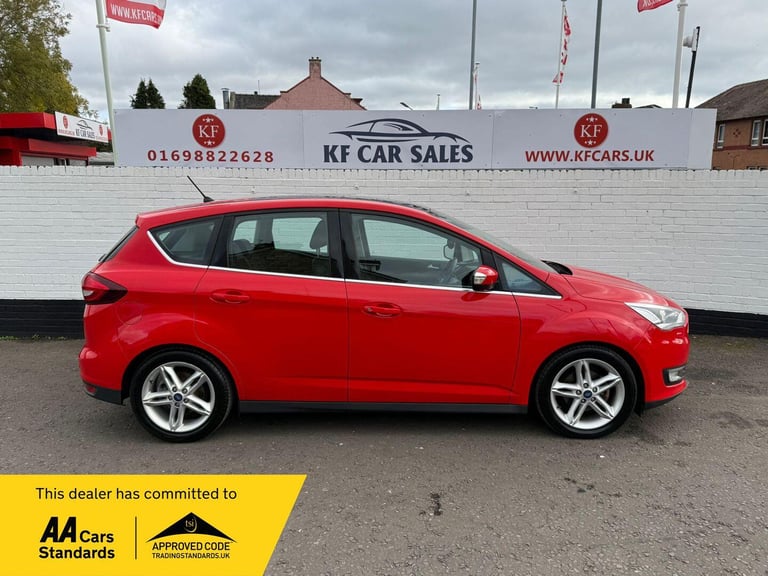2017 Ford C-Max 1.0T EcoBoost Titanium X Euro 6 (s/s) 5dr (Nav) MPV Petrol Manual