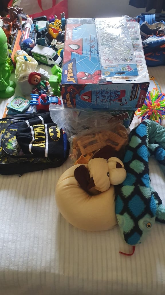Various boys toys and clothing 