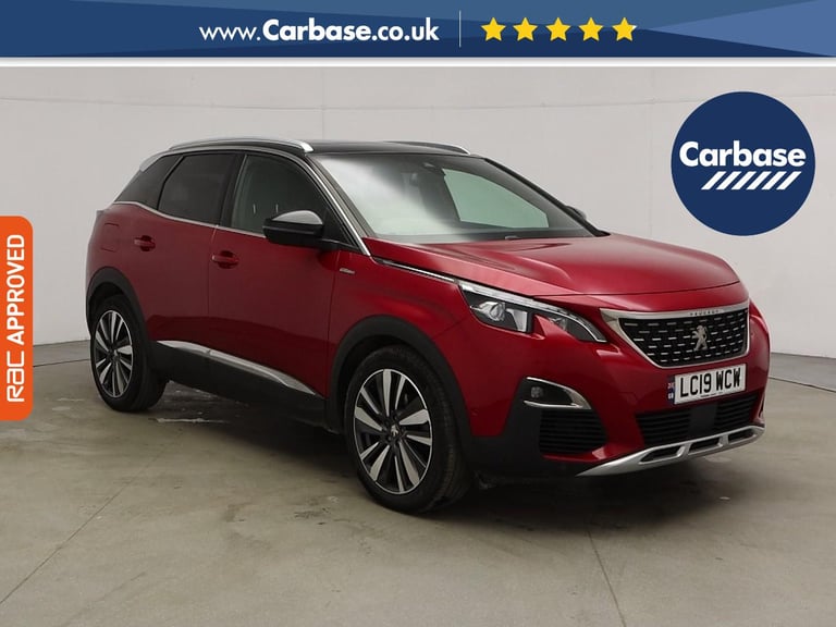 2019 Peugeot 3008 1.6 PureTech GT Line Premium SUV 5dr Petrol EAT Euro 6 (s/s) (180 ps) SUV PETRO...