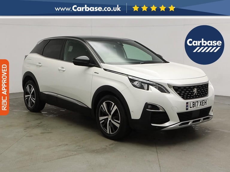 image for 2017 Peugeot 3008 1.2 PureTech GT Line SUV 5dr Petrol Manual Euro 6 (s/s) (130 ps) SUV PETROL Manual