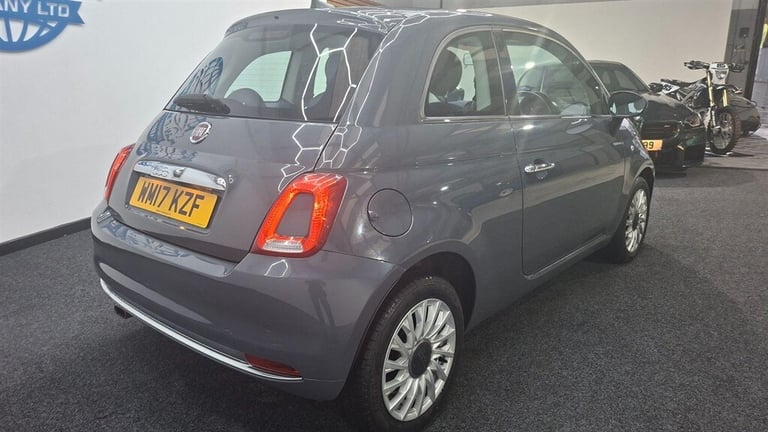 2017 Fiat 500 1.2 Lounge Euro 6 (s/s) 3dr Hatchback Petrol Manual