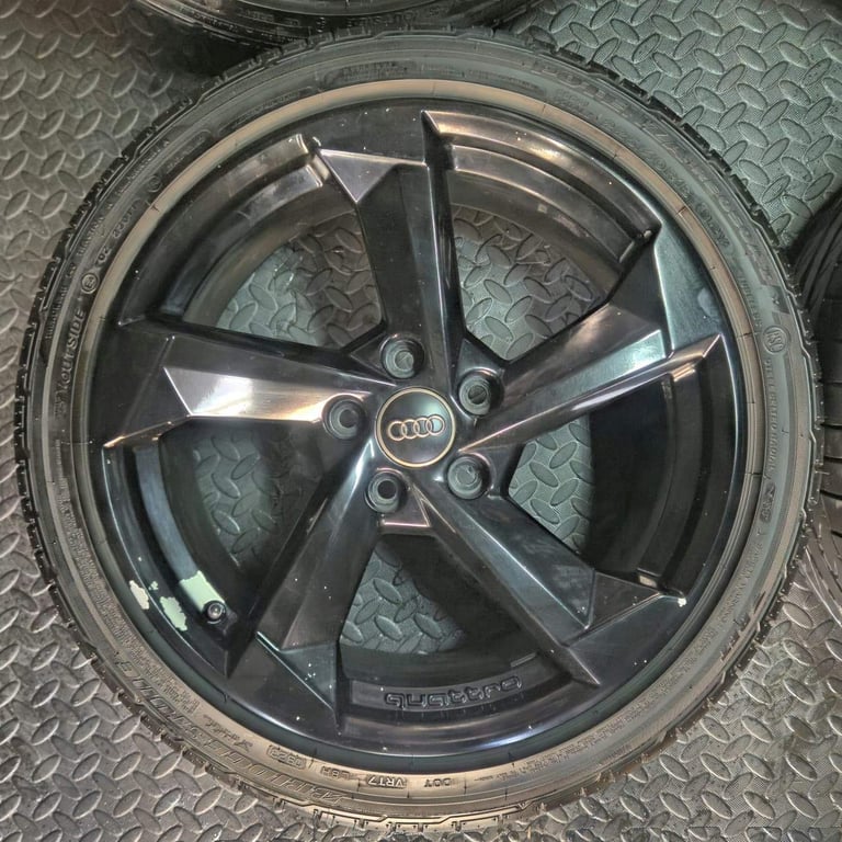 18" AUDI ROTOR QUATTRO ALLOYS/5×112/FIT AUDI, VW, SEAT/ FAST DELIVERY