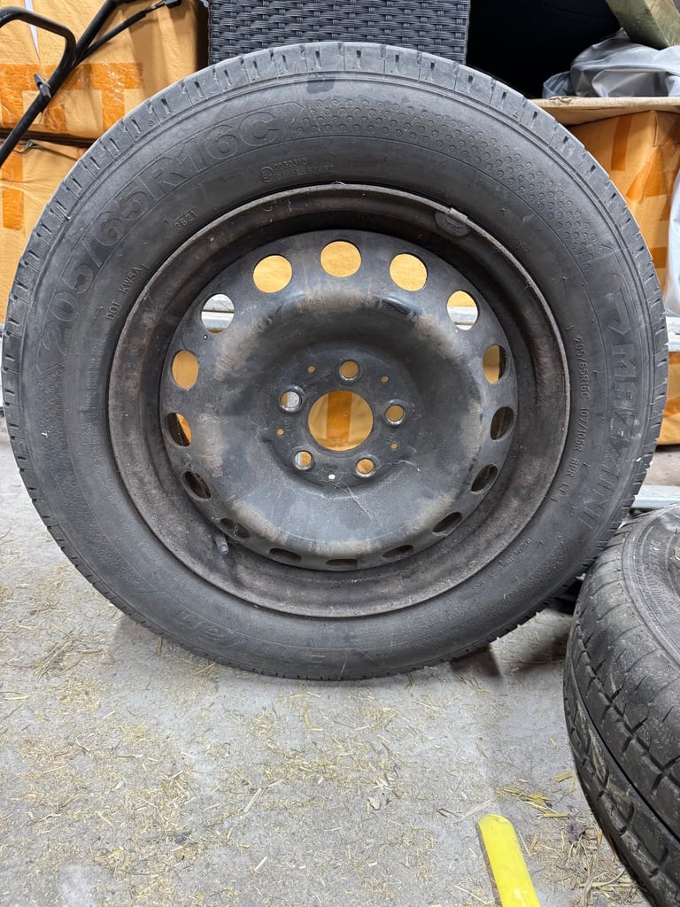 image for Mercedes Vito steel wheels 