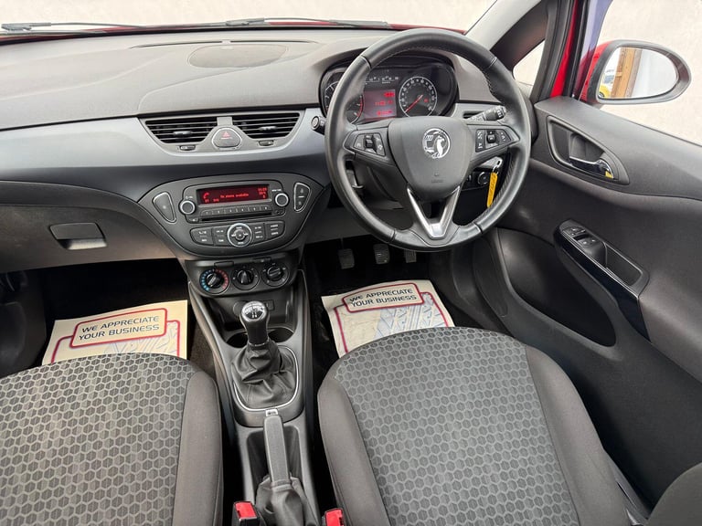 VAUXHALL CORSA 1.4 i ecoTEC Active Red Manual Petrol 2019 WARRANTY 12 MONTHS MOT