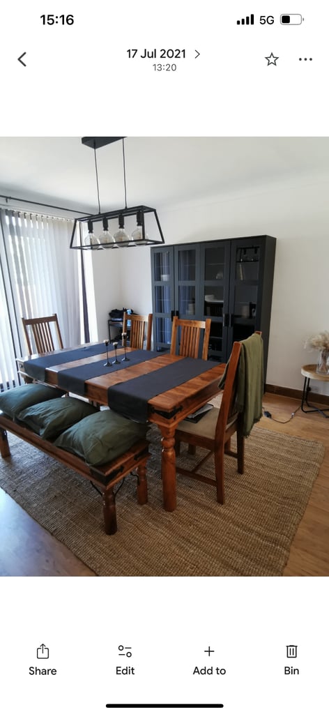 John Lewis 6 seater dining table