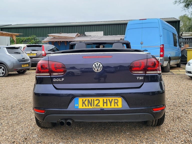 2012 Volkswagen Golf 1.4 TSI GT 2dr CONVERTIBLE Petrol Manual