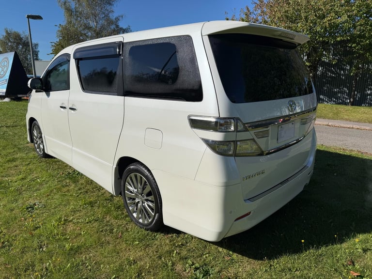 2012 TOYOTA VELLFIRE, WHITE,Golden Eyes 2, 2.4ltr. 7 Seater, Twin Sun roofs, 
