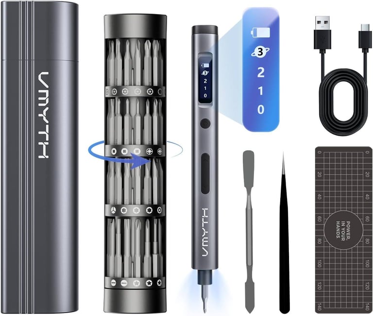 image for new in packaging - VMYTH iDriver ES1 3.7V Mini Cordless Precision Screwdriver Kit,