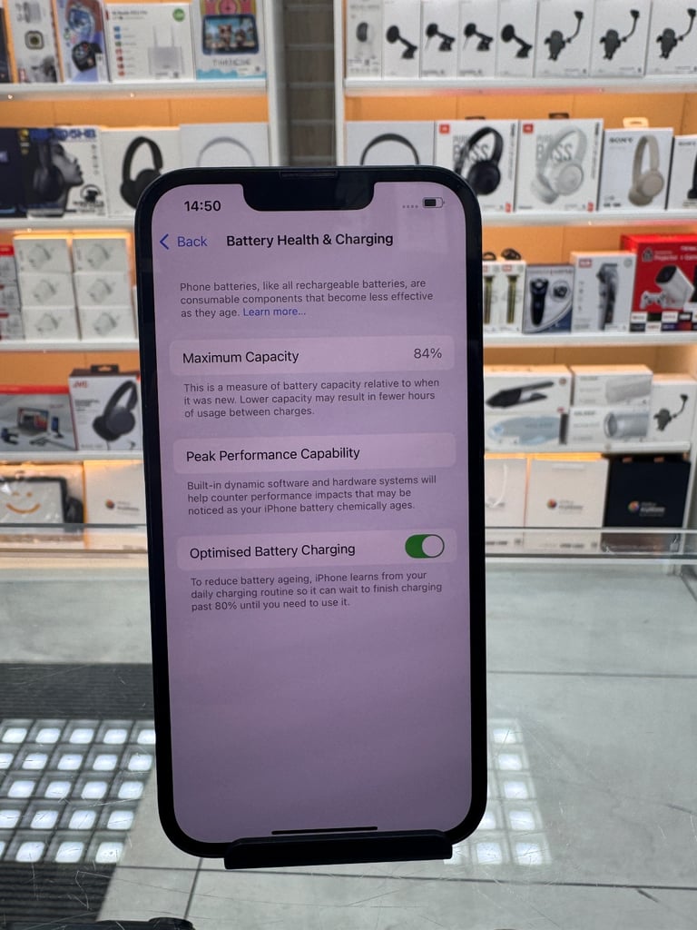 iPhone 13 128GB Midnight Blue Colour With Warranty 