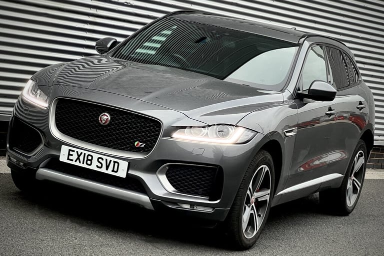 2018 Jaguar F-Pace 3.0d V6 S 5dr Auto AWD ESTATE Diesel Automatic