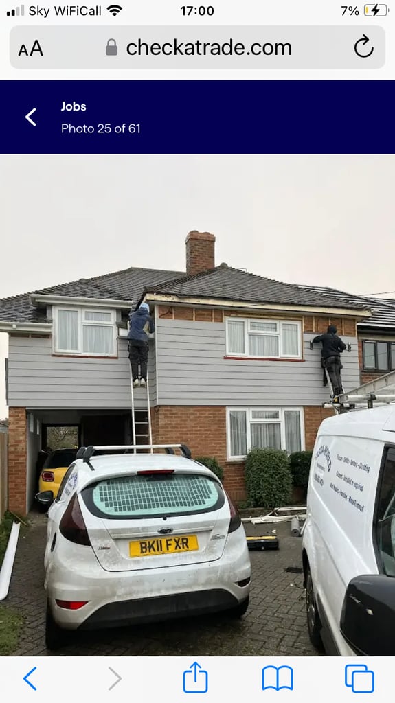 image for fascas soffits gutters cladding roof repairs flat roofs 