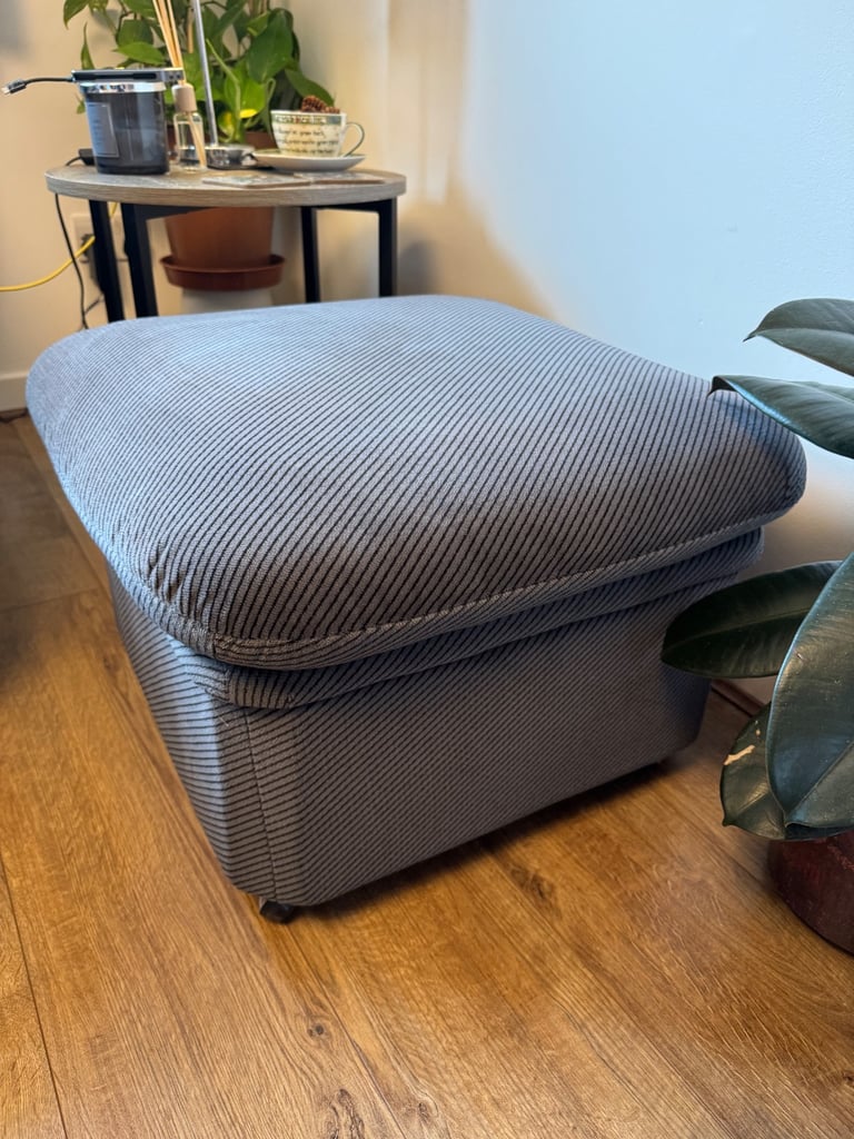 image for 3-Seater Sofa Set with Footrest & Seat – Only £50