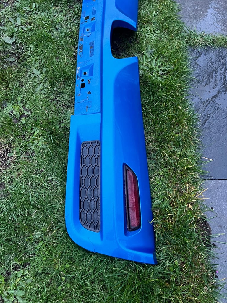 Vauxhall Astra h vxr rear bumper diffuser Arden blue 
