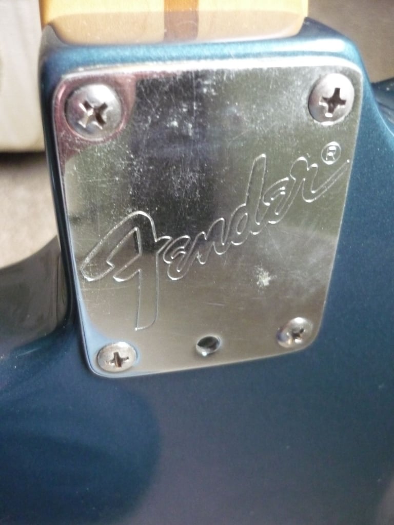 Fender American standard stratocaster  1988 Gun Metal Blue