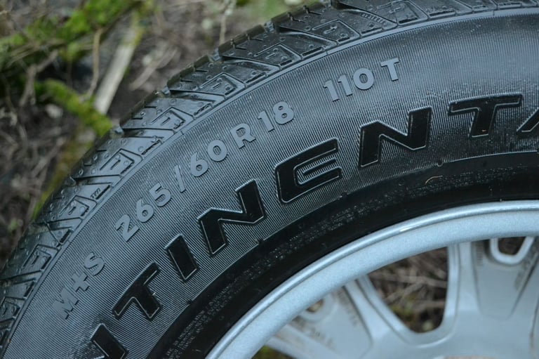 Ford Ranger 18 inch Diamond Machine Faced Alloy Wheels with Continental Tyres