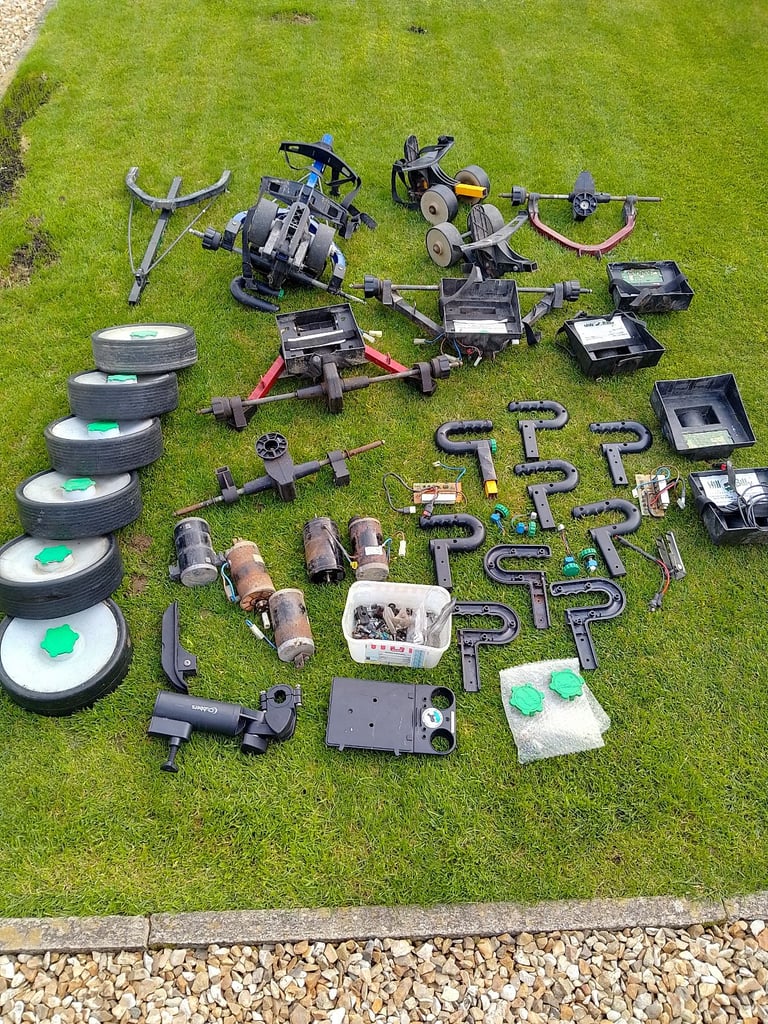 image for Hillbilly Golf Trolley Spares Huge amount Motors Gearboxes Speed Controls Handle's etc etc